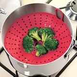 Silicone Vegetable Steamer Veggie Steam Cooker