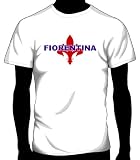 ACF Fiorentina Basic Logo Tee, Adult Medium - White