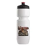 IMAGE OF Trek Water Bottle Wht BlkRed Toys for Big Boys Lady on Motorcycle