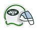 New York Jets Neon Sign Helmet