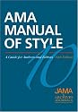 AMA Manual of Style: A Guide for Authors and Editors