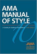 AMA Manual of Style: A Guide for Authors and Editors