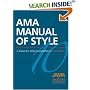 AMA Manual of Style: A Guide for Authors and Editors