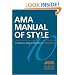 AMA Manual of Style: A Guide for Authors and Editors
