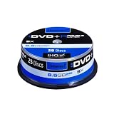 DVD+R 8.5GB 8x DL Intenso 25er Cake