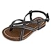 Girls Double Lines Ankle-Strap Gladiator Sandals (Toddler/Little Kid)