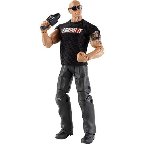 WWE Wrestlemania 27 Action Figure - The Rock-image