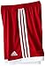 adidas Performance Tastigo 15 Shorts, X-Small, Power Red/White