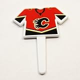IMAGE OF Calgary Flames NHL Cupcake Toppers (12 Pack)