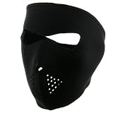 Neoprene Full Face Mask - Black W11S23D
