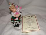 Ashton-Drake Disney Mistletoe Piglet Porcelain Christmas Ornament