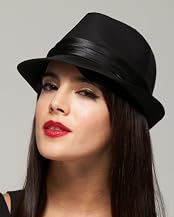 Satin Trimmed Fedora