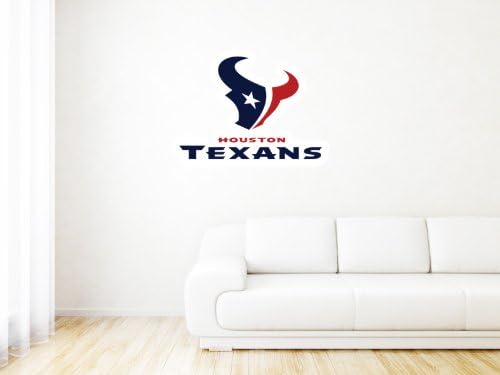 Houston Texans NFL Logo Wall Graphic Decal Sticker (25" x 19")