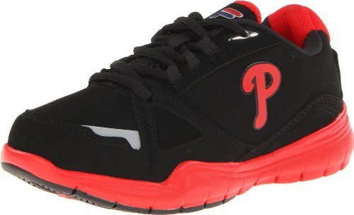 Fila MLB Flex Lighted Crosstrainer (Little Kid/Big Kid),Black/Phillies,4 M US Big Kid at Amazon.com