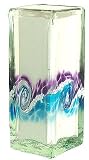 Kitras Art Glass Van Glow Floral Blown Glass Vase Blue & Purple Swirls 41BcdMEa97L. SL160 Kitras Art Glass Van Glow Floral Blown Glass Vase Blue & Purple Swirls