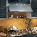 Broan AP1 Series AP136SS 36 Pro-Style Under Cabinet Range Hood with 440 CFM Internal Blower, Multiple Speed Electronic Control and Two-Level Light Settings: Stainless Steel