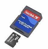 Sandisk 2GB MicroSD TransFlash Memory Card for HTC 8925 Touch Shadow Motoro ....
