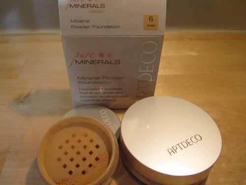 Artdeco Pure Minerals Powder Foundation Nr: 6 / honey 15g Preisvergleich