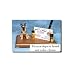 German Shepherd Dog (White) Desk Set