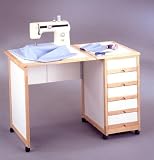 Sewing Cart with Extension Table