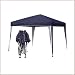 BLAU KLAPP FALT PAVILLION PAVILLON GARTENZELT ZELT NEU