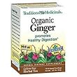 Traditional Medicinals Tea Organic Ginger 16 bag (pack of 6)