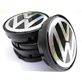 VW Wheel Center Caps 55mm Bora Polo Lupo 4x