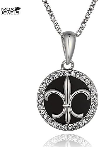 Y2CGems VGN927 fashion brand jewelry accessories collares lance print pendant 18k white gold plated women necklaces handmade silver jewelry