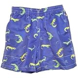 Infant Boys Gator Printed Swim Trunks