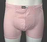 Pink Microfiber Pouch Shorts