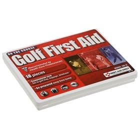 First Aid Only Golf First Aid Kit, 18-Piece Kit