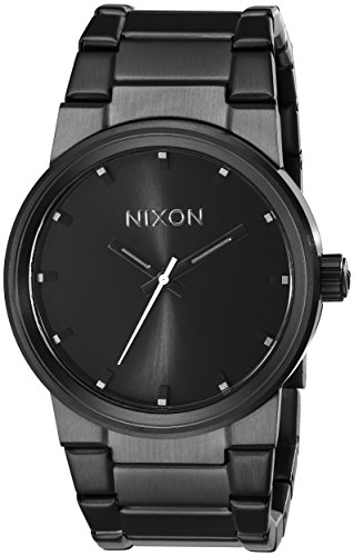 Nixon Cannon Watch - Men's All Black, One Size