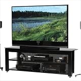 Buy 65 Wide Lowboy Three Shelves in Black