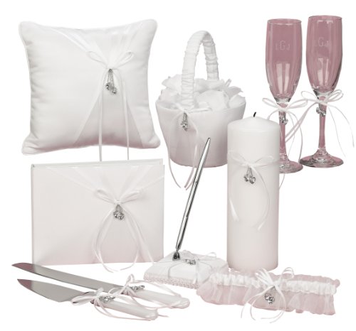 Hortense B. Hewitt Wedding Accessories Set, Hearts Desire