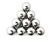 Avler 3/4 Inch (19mm) Chrome Steel Bearing Balls for Paracord Monkey Fist Center (Pack of 10)