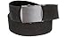 Military Style Canvas Web Belt Black Buckle/Tip Solid Color 48