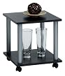 SB-Design 600-011 Beistelltisch Jango 11 - B/H/T: 40.0 x 44.5 x 40.0 cm, Mocca