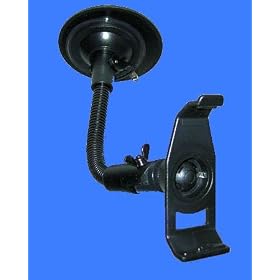 Car Gooseneck Windshield Mount & Cradle for Garmin Nuvi 275T 270 265WT 260W 260 255W 255 250W 250 205W 205 200W 200 GPS