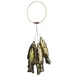 Lodge Stringer of Fish Glass Christmas Ornaments