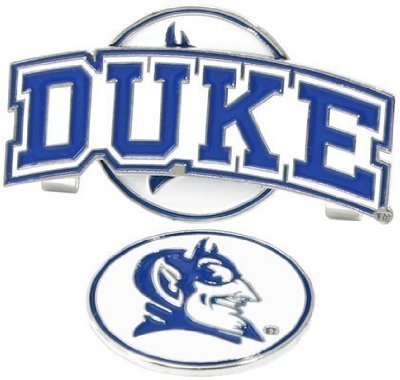 Duke Blue Devils Slider Hat Clip W/ Golf Ball Marker - Ncaa College Athletics