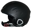 Skihelm VS-610 matt-schwarz + Halsw�rmer