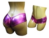 Max&Bebe - Metallic Booty Shorts Exotic Wear