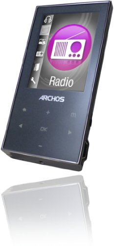 Archos 20c vision MP4-Player, 4GB, 5,1 cm (2 Zoll) Farb-Touchscreen, FM-Radio, Mikro