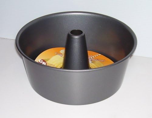 9" Round Nonstick Angel Food Cake Pan with Removable Bottom