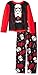 STAR WARS Big Boys 2-Piece Fleece Pajama Set, Red, 10