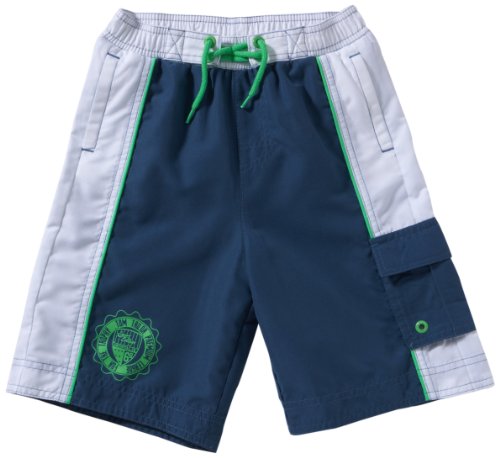 TOM TAILOR Jungen Badeshort 65101956230/beachshort colourblock, Gr. 164, Blau (6503) Preisvergleich