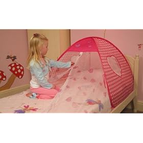 Little hearts bed tent (play tent)