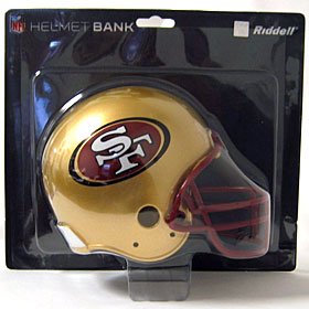 San Francisco 49ers Helmet Bank