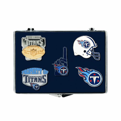 NFL Tennessee Titans 5-Pin Collector Set