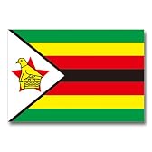 世界の国旗ポストカードシリーズ ＜アフリカ＞ ジンバブエ共和国 Flags of the world POST CARD <Africa> Republic of Zimbabwe